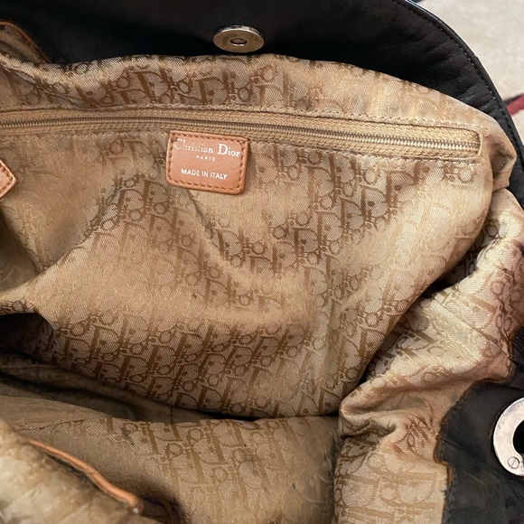 🖤Christian Dior Cannage Sac De Ville XL black hobo - Picture 4 of 14